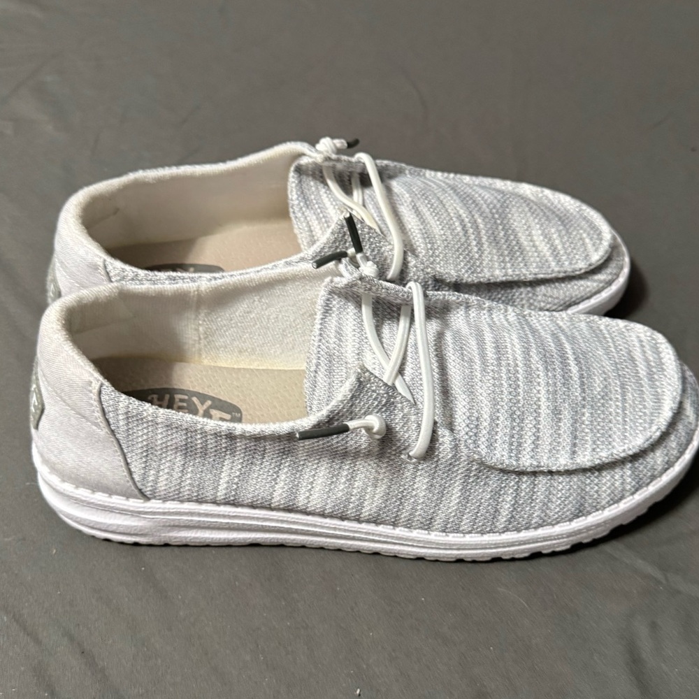 Hey Dudes.  Lightly worn.